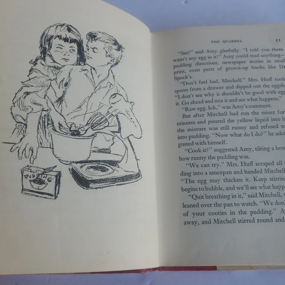 VTG Mitch and Amy Beverly Cleary 1967 1st Ed‎ HC DJ Ramona Forever Lot 2 Readers